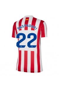 Atletico Madrid Giacomo Raspadori #22 Jalkapallovaatteet Naisten Kotipaita 2025-26 Lyhythihainen